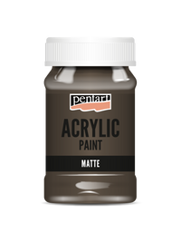 Acrylic paint matte