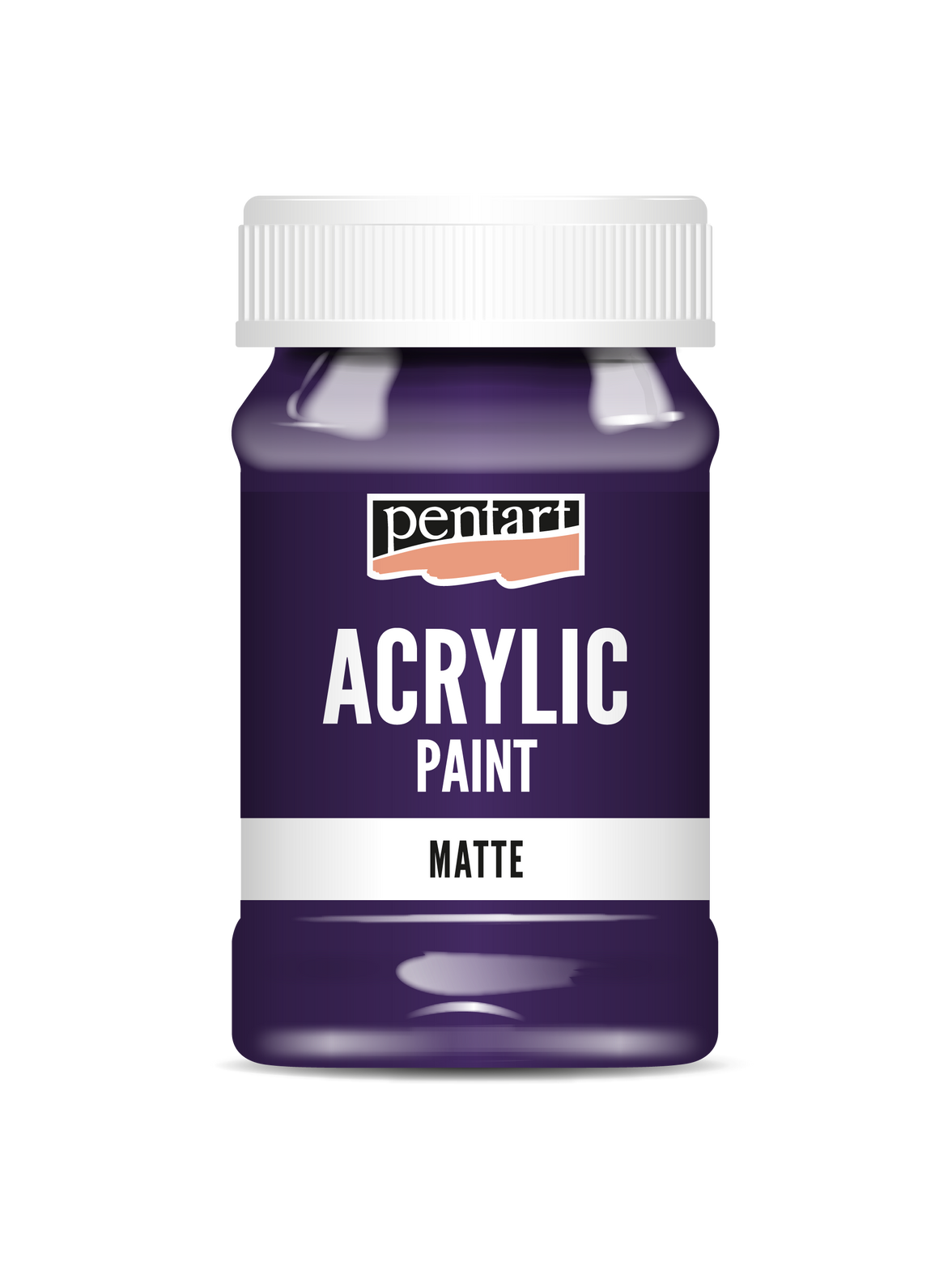 Acrylic paint matte