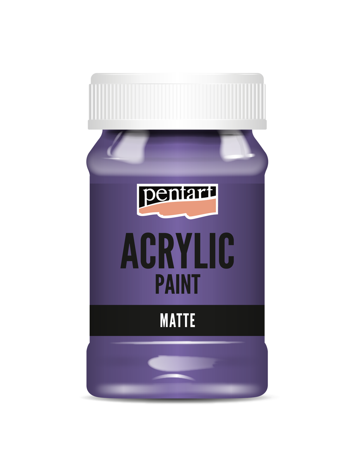 Acrylic paint matte