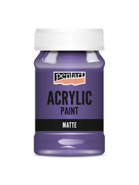 Acrylic paint matte