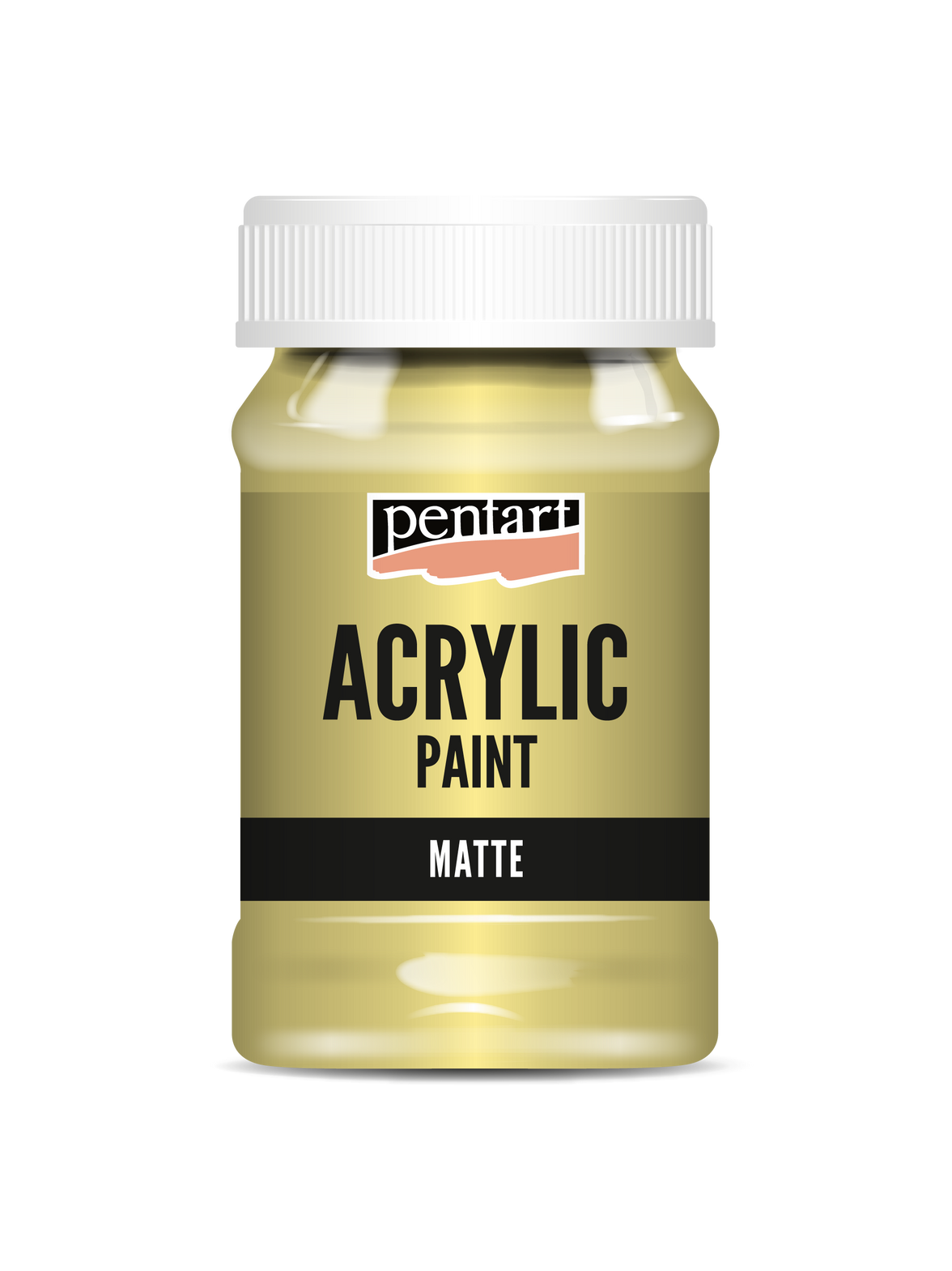 Acrylic paint matte