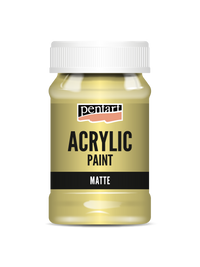 Acrylic paint matte