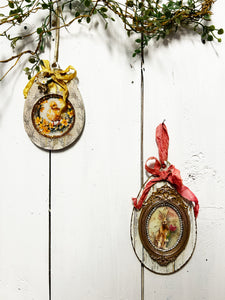 Set of two Spring Ornaments
