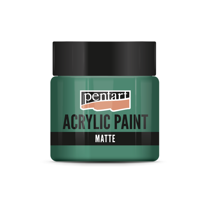 Acrylic paint matte