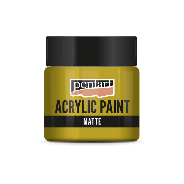 Acrylic paint matte