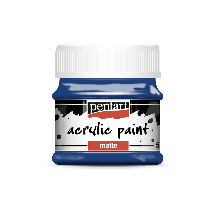 Acrylic Paint Matte, design by Pentart, arts & entertainment > hobbies & creative arts > arts & crafts > art & crafting materials > craft paint, ink & glaze > art & craft paint, for decoupage and crafting