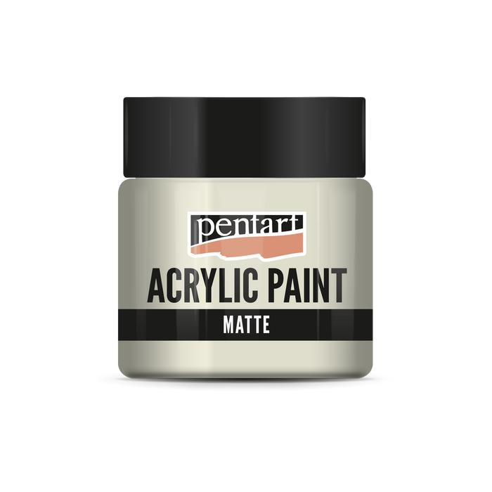 Acrylic paint matte