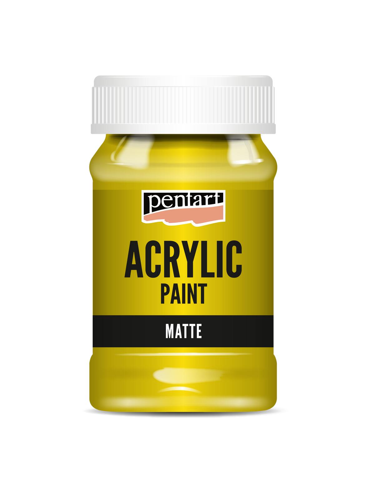 Acrylic paint matte