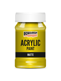 Acrylic paint matte