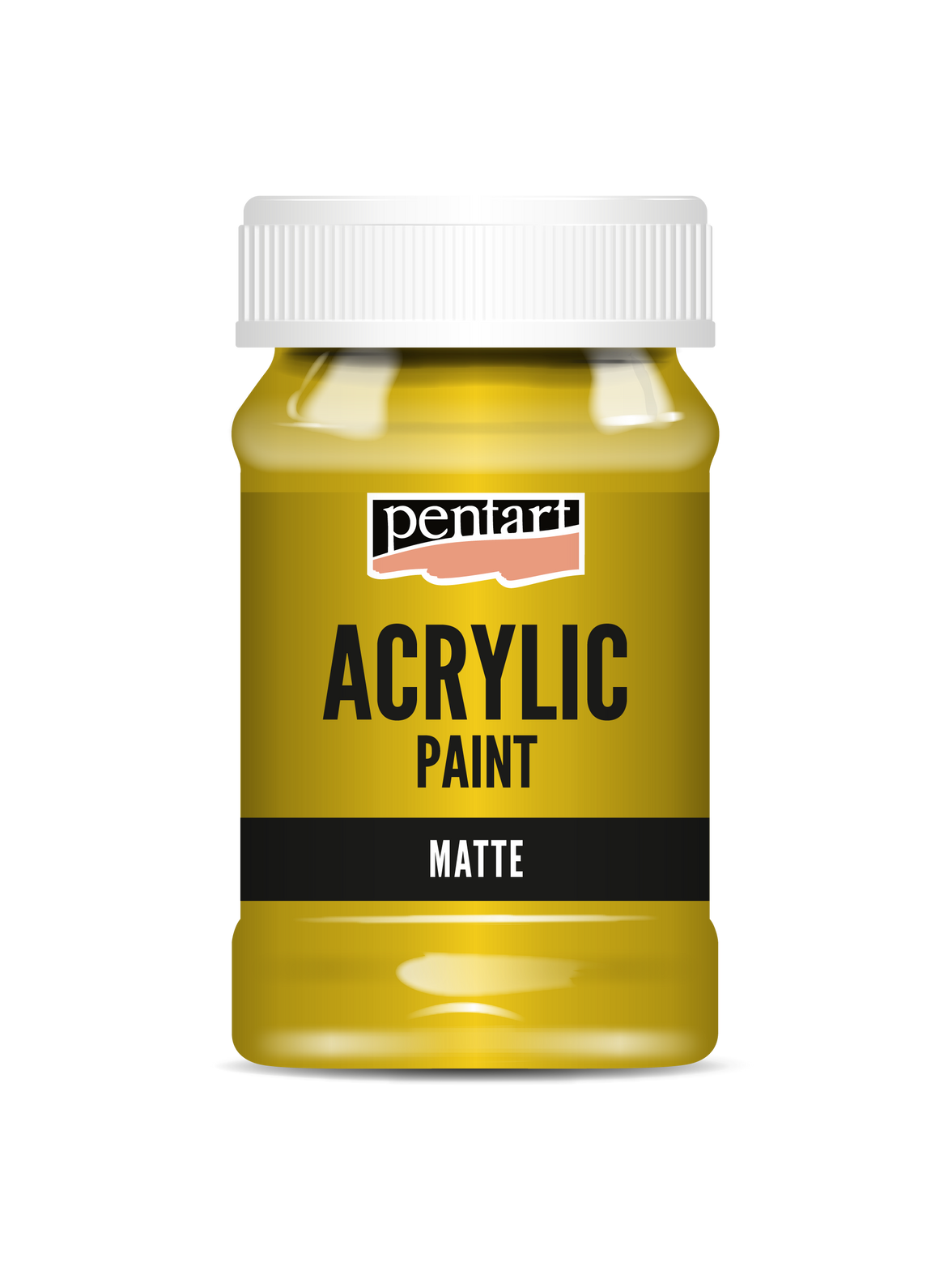 Acrylic paint matte