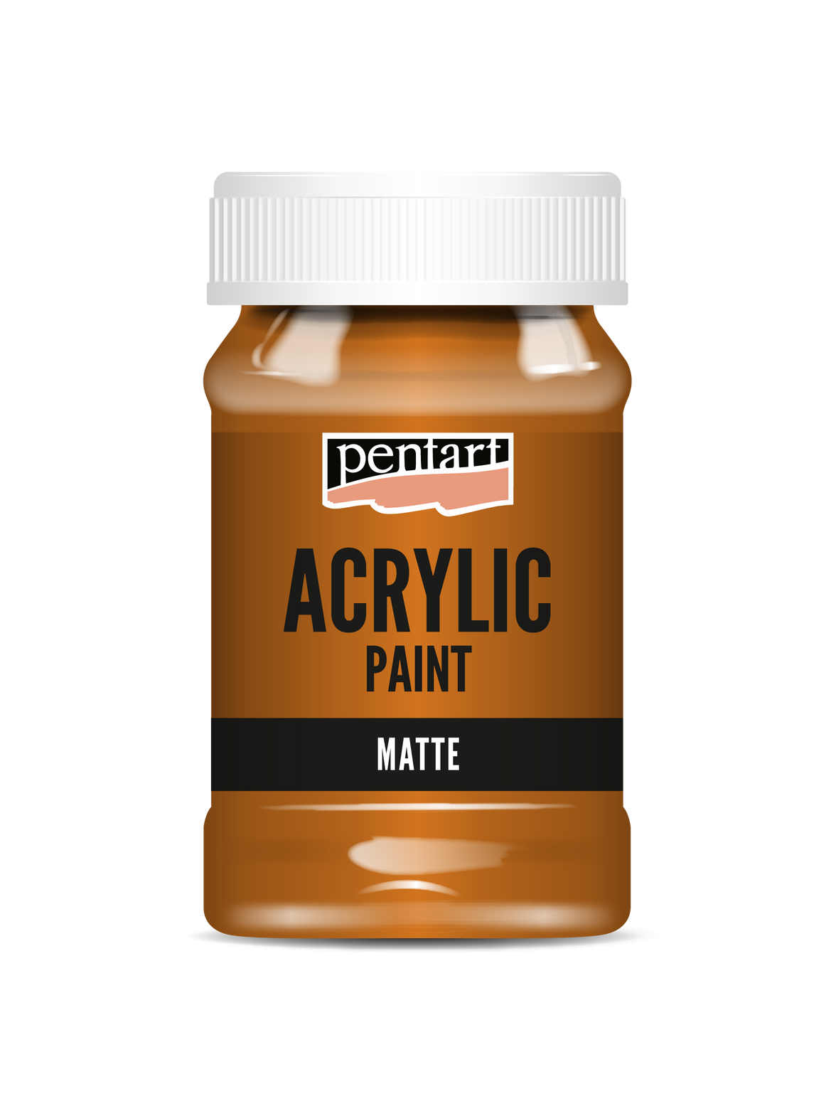 Acrylic paint matte