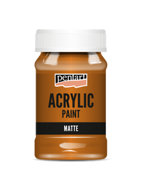 Acrylic paint matte