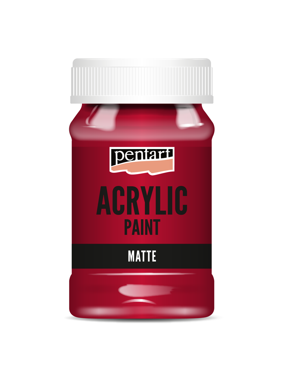 Acrylic paint matte