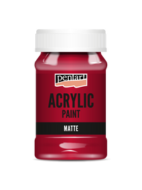 Acrylic paint matte