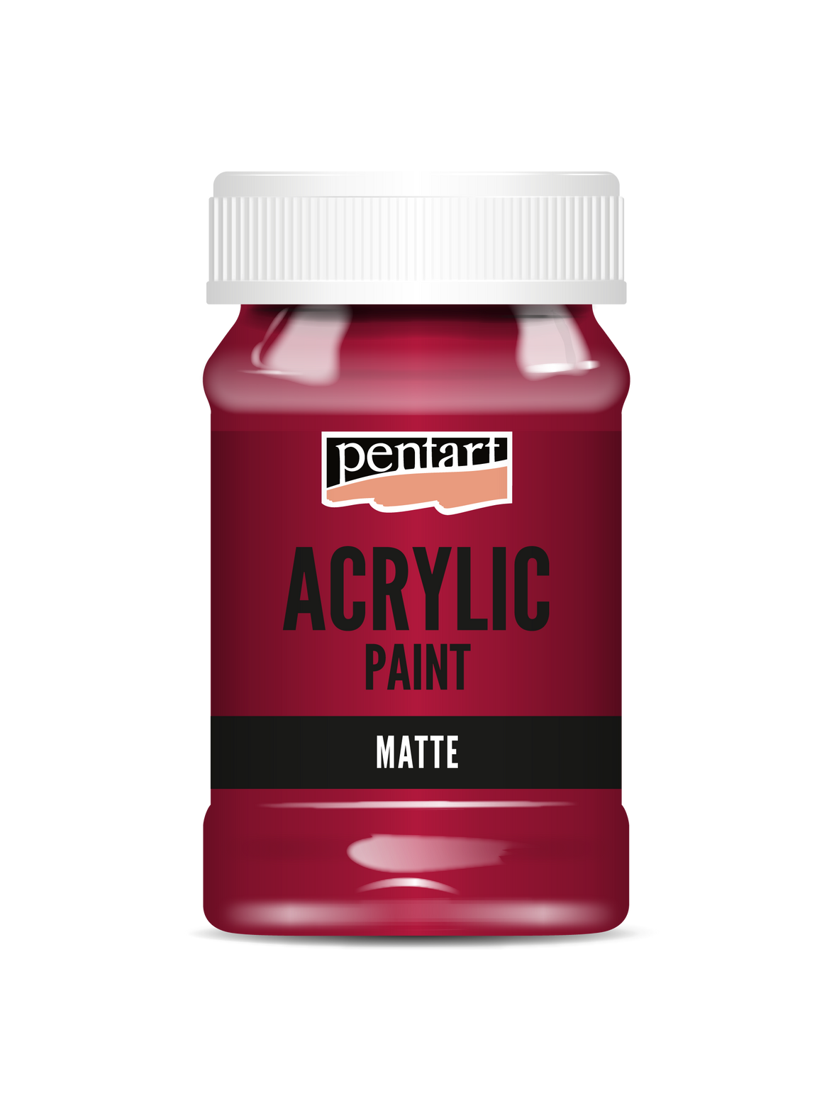 Acrylic paint matte
