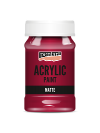 Acrylic paint matte