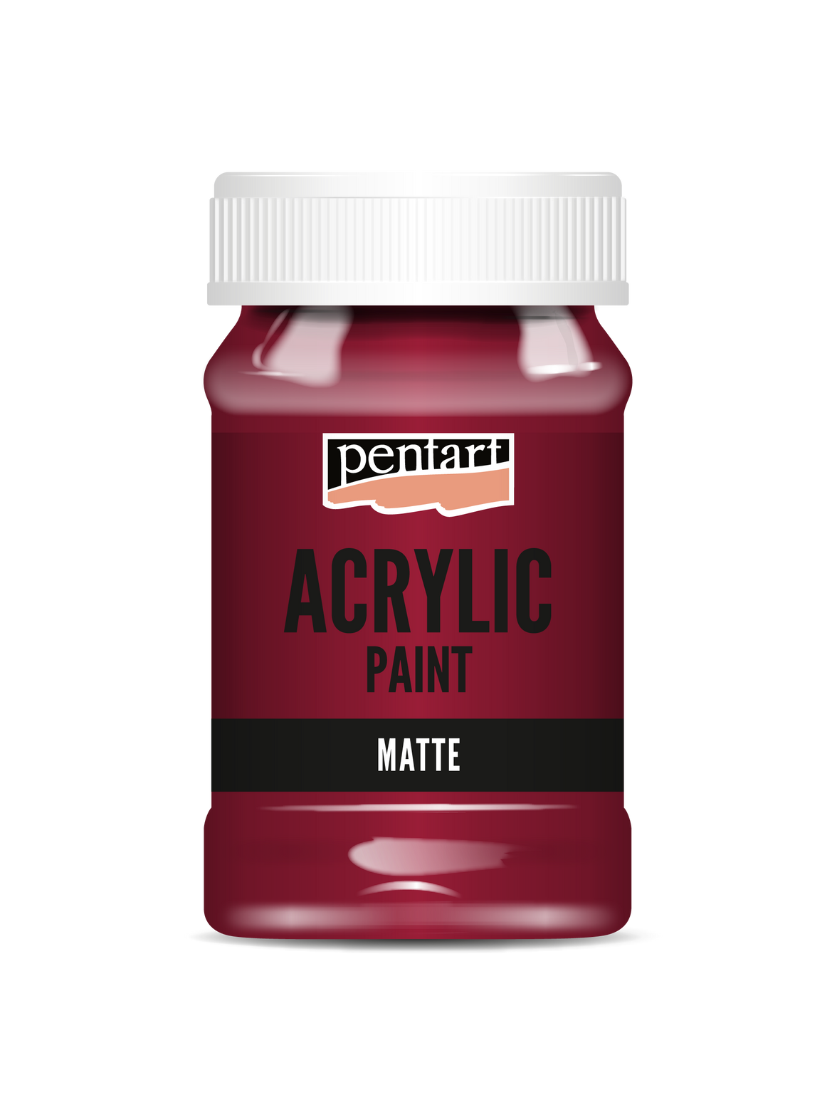 Acrylic paint matte