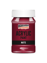 Acrylic paint matte
