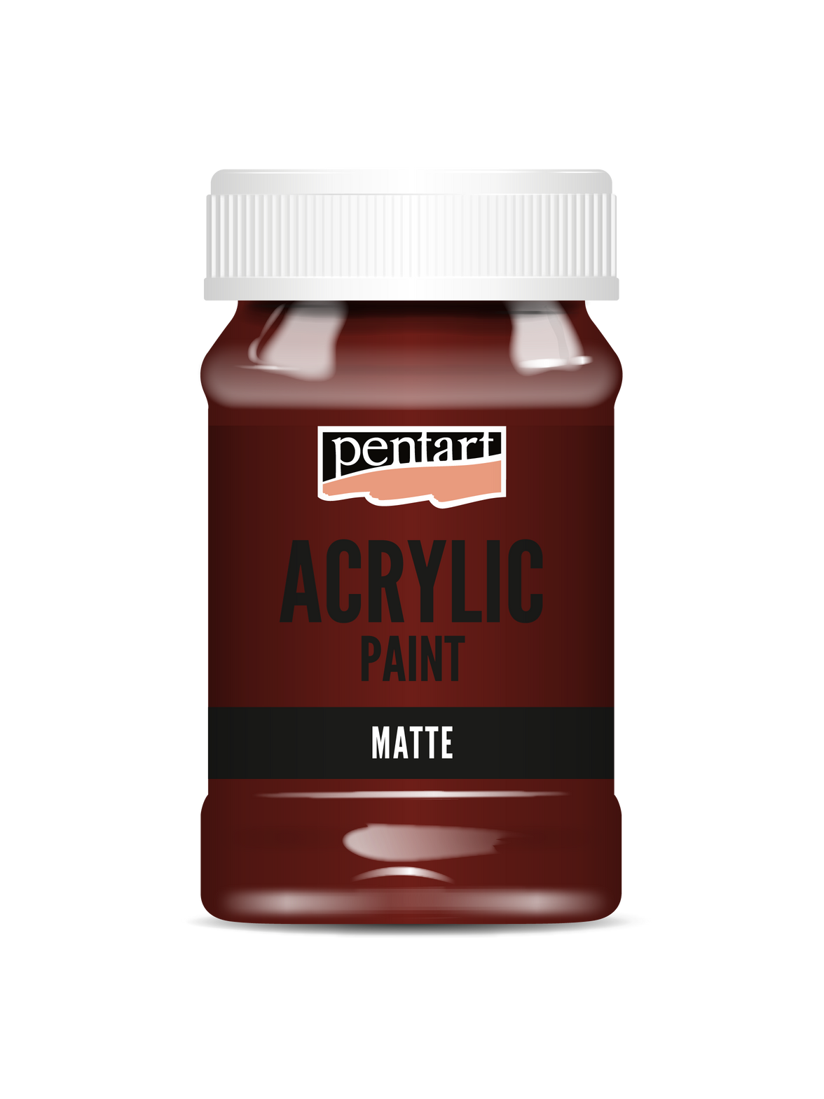 Acrylic paint matte