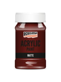 Acrylic paint matte