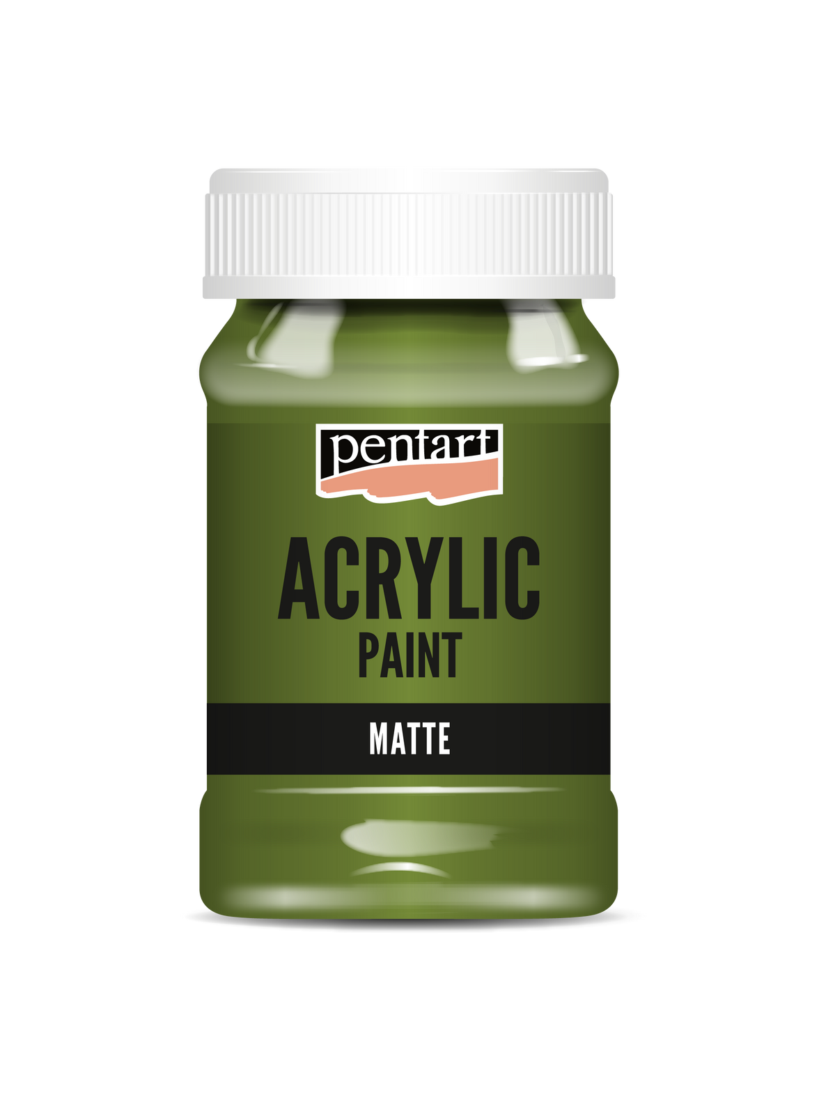 Acrylic paint matte