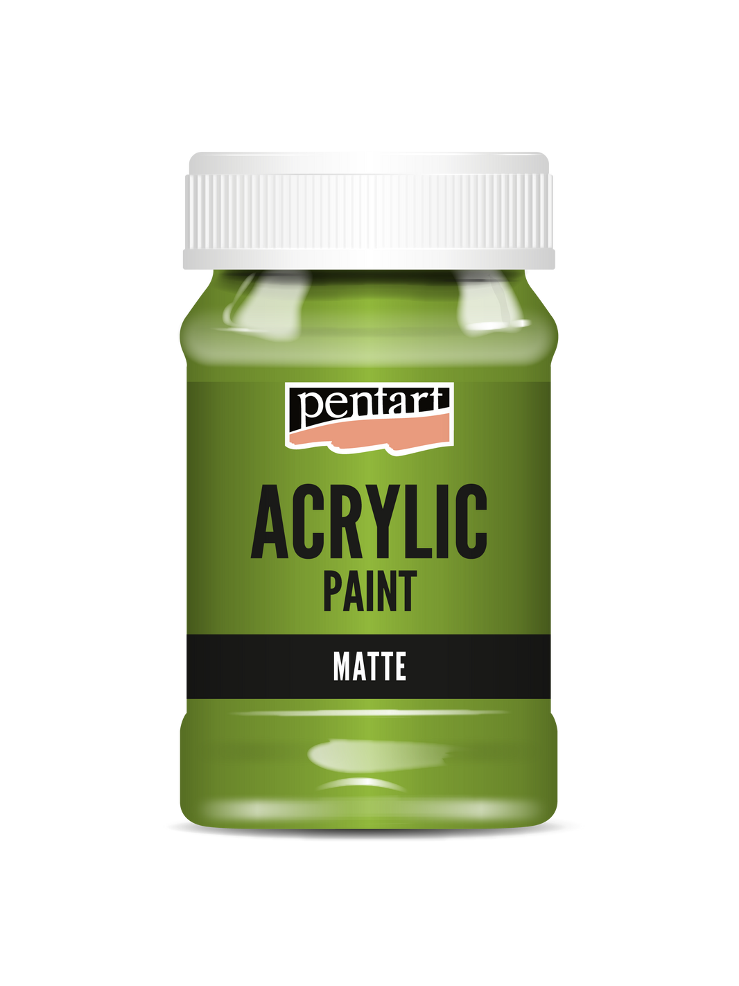 Acrylic paint matte