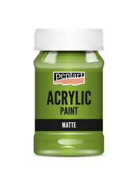Acrylic paint matte