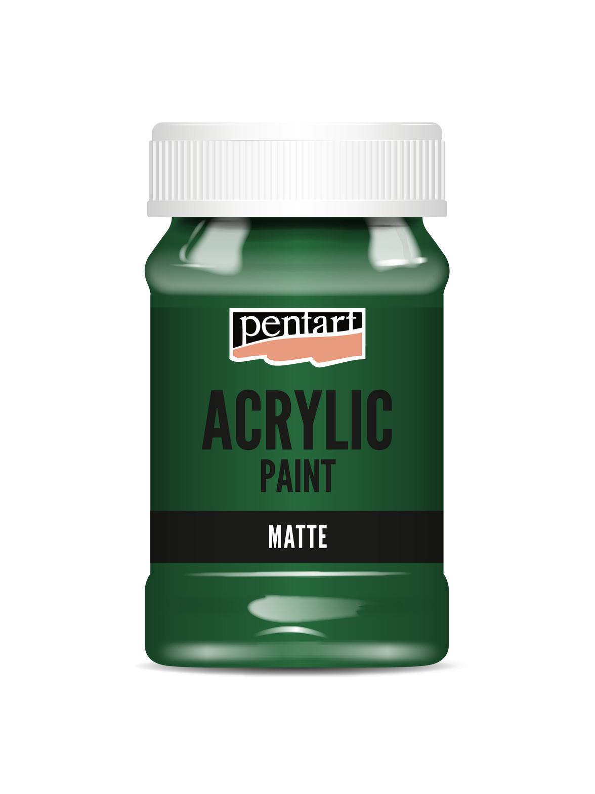 Acrylic paint matte