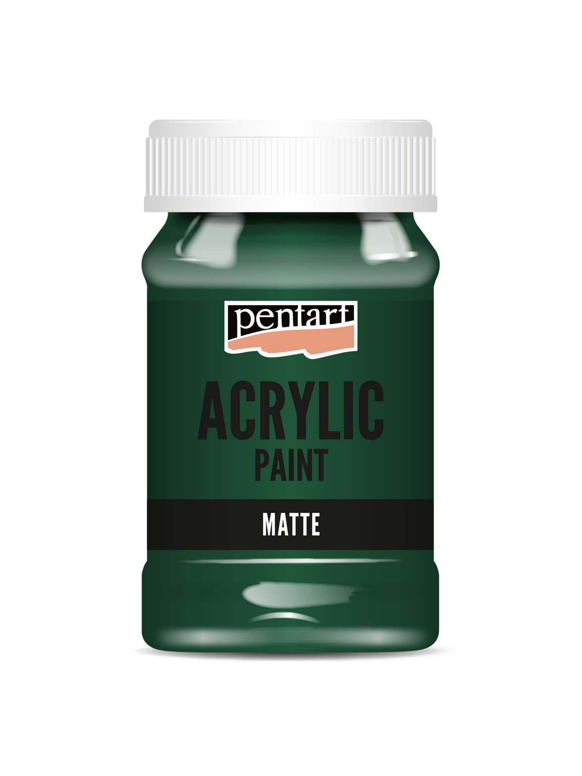 Acrylic paint matte