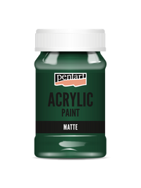 Acrylic paint matte