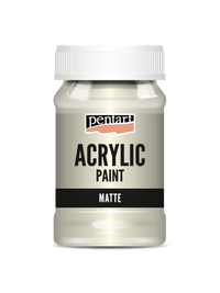 Acrylic paint matte