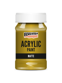 Acrylic paint matte