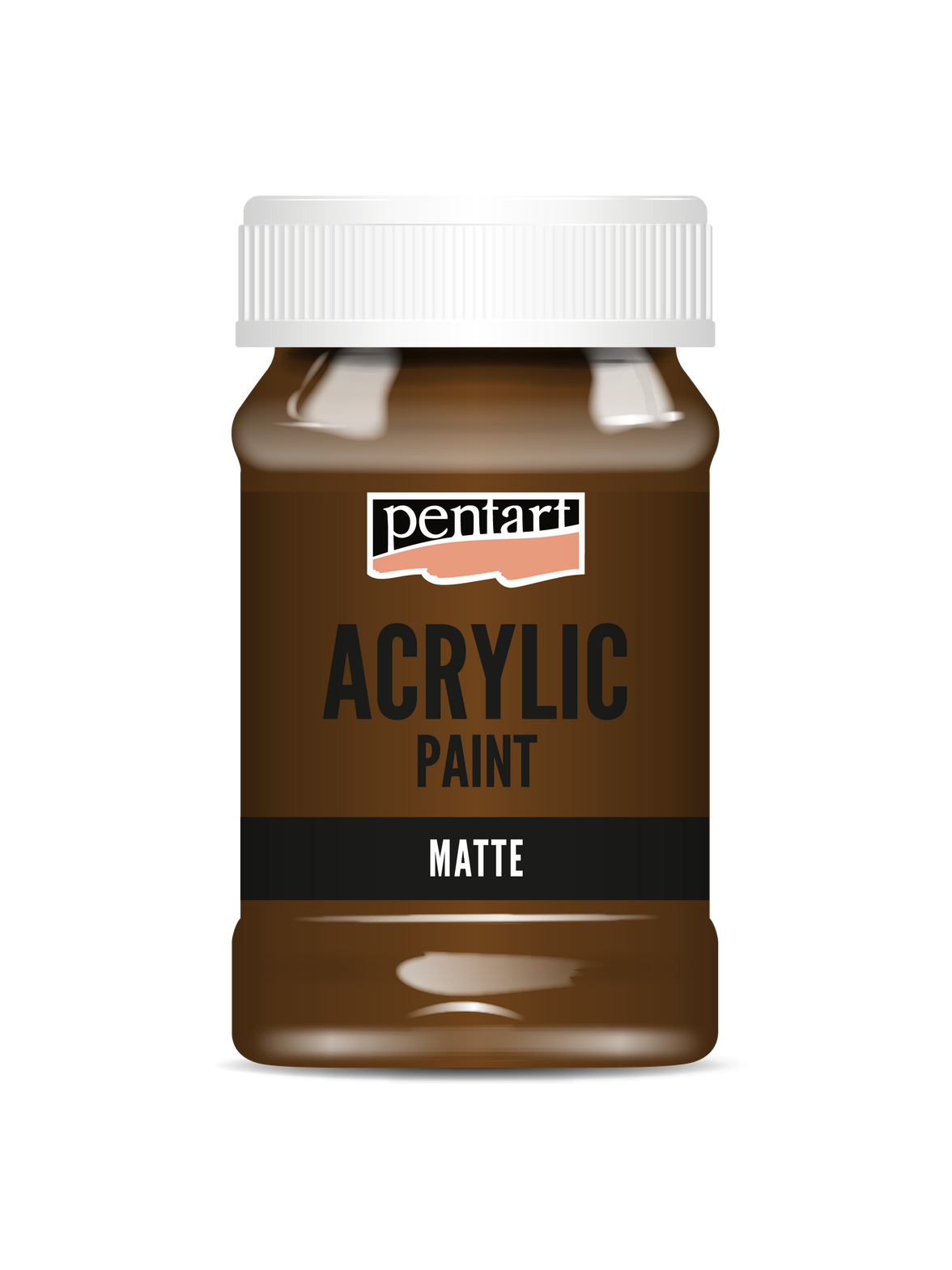 Acrylic paint matte