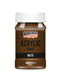 Acrylic paint matte