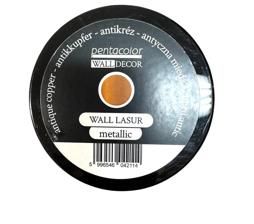 Pentart Wall Lasur metallic 150 ml