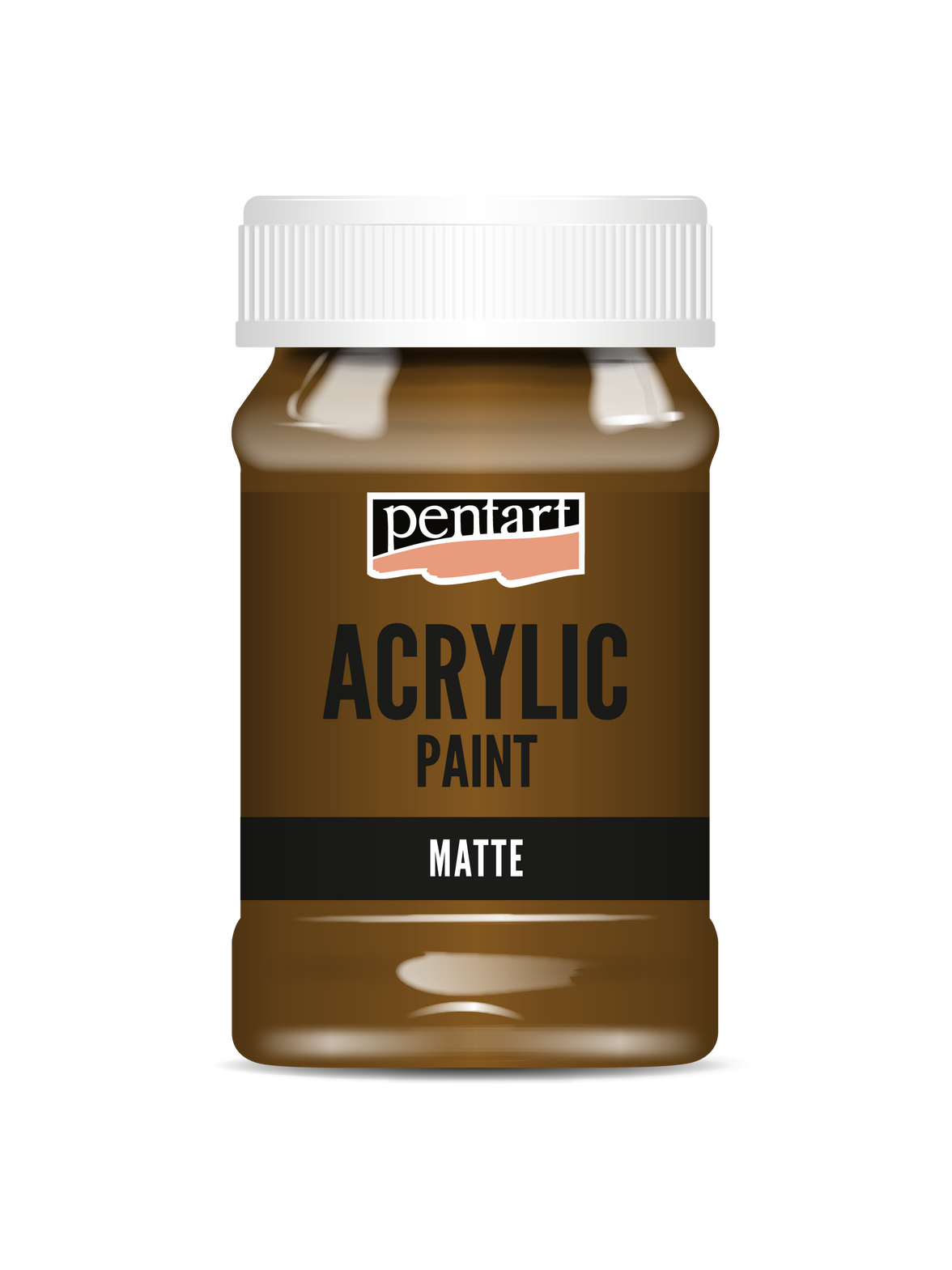 Acrylic paint matte