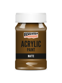 Acrylic paint matte