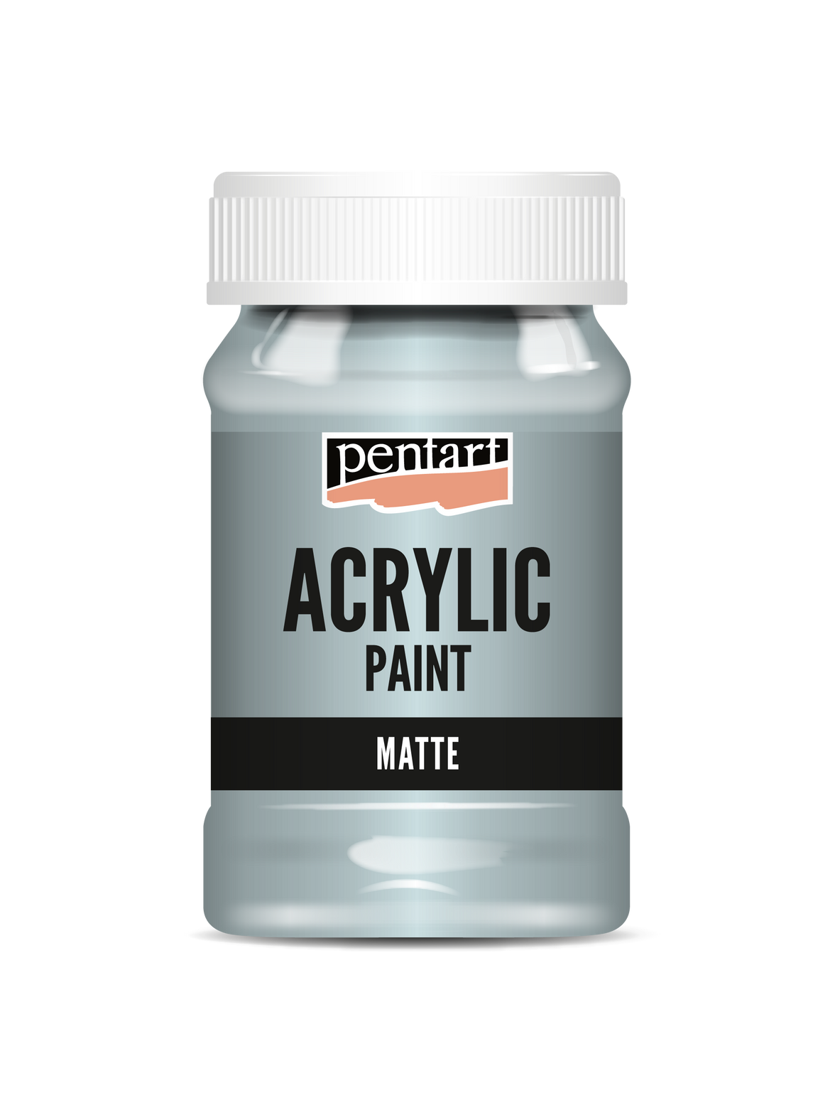 Acrylic paint matte