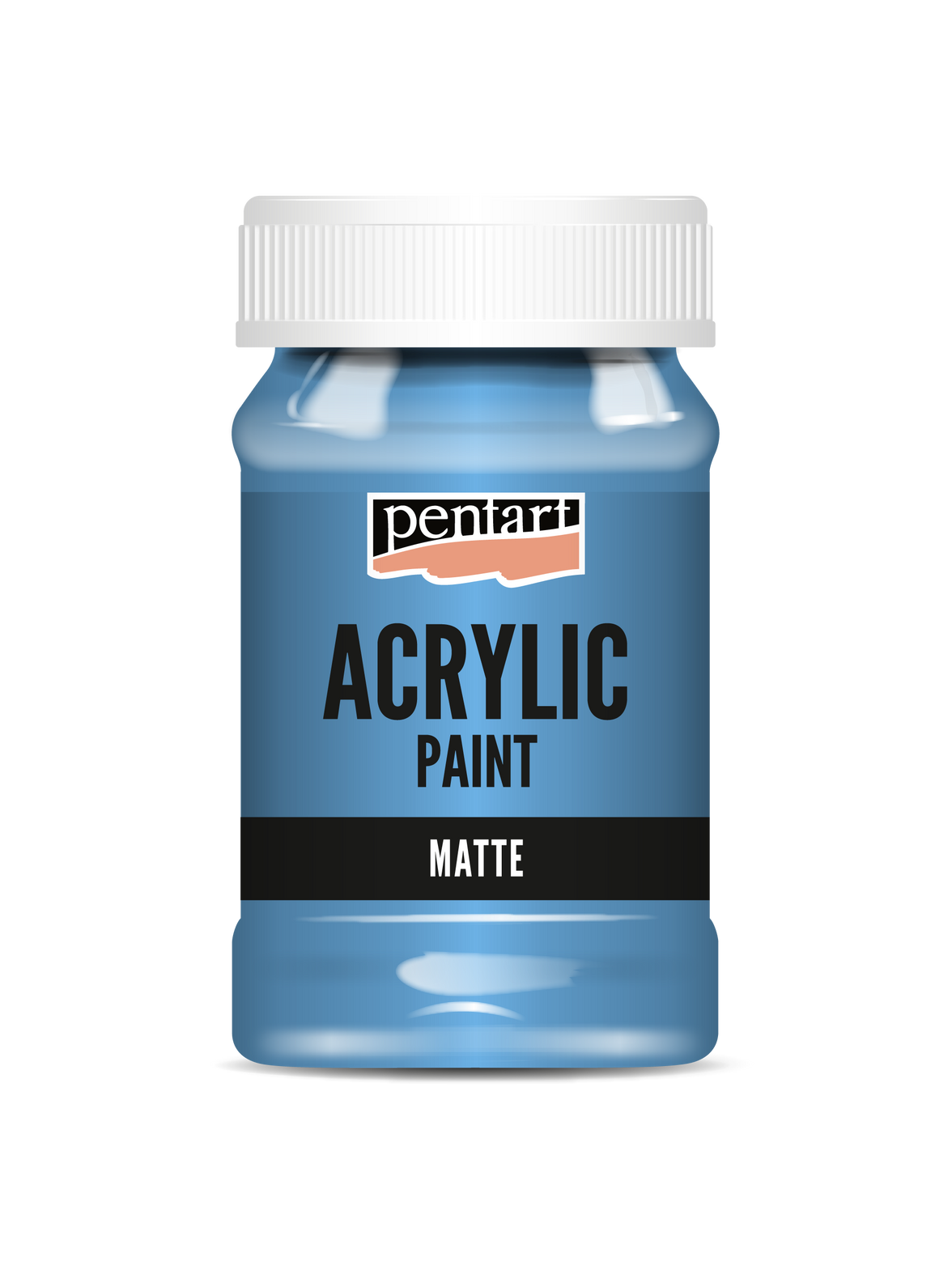 Acrylic paint matte