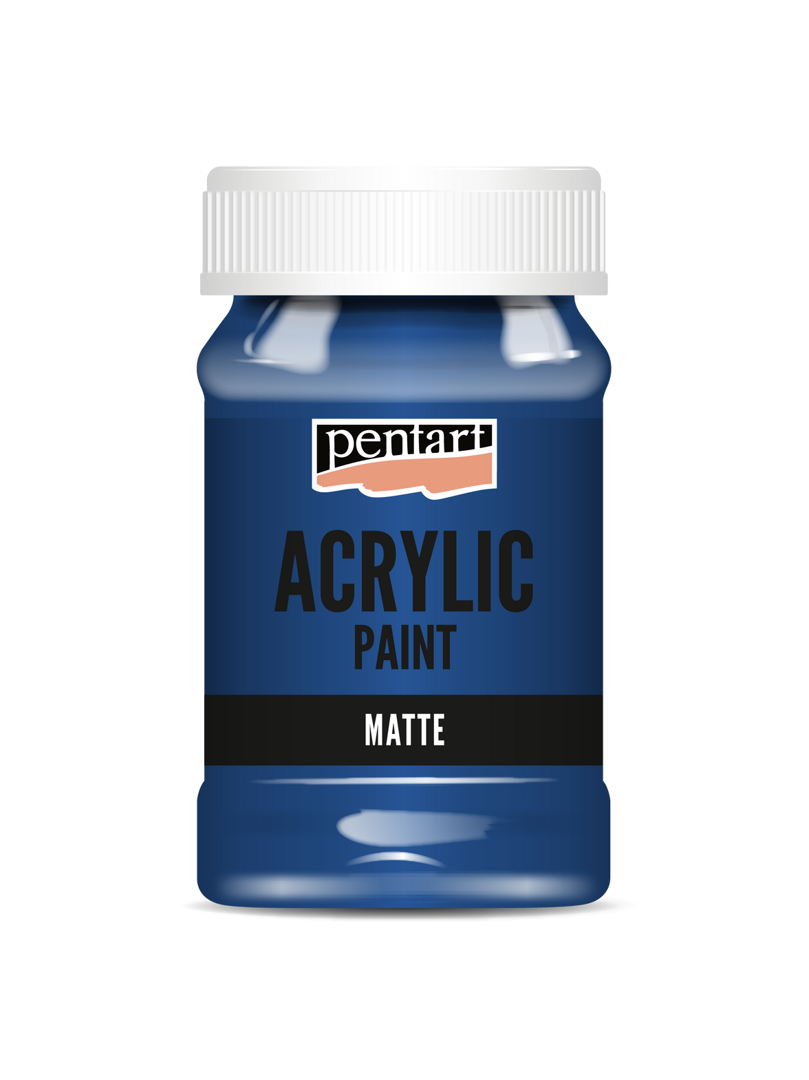 Acrylic paint matte
