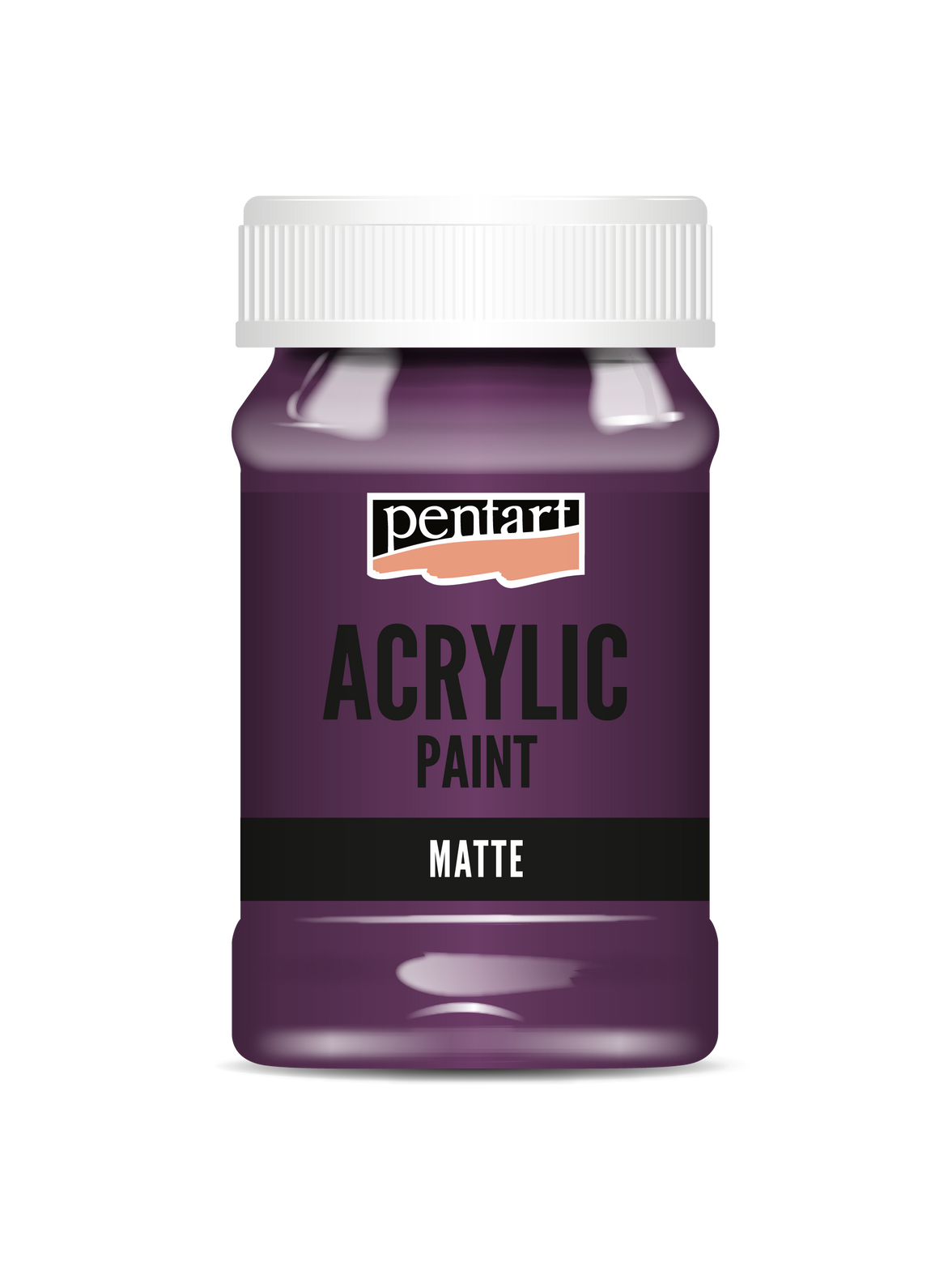 Acrylic paint matte
