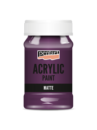 Acrylic paint matte