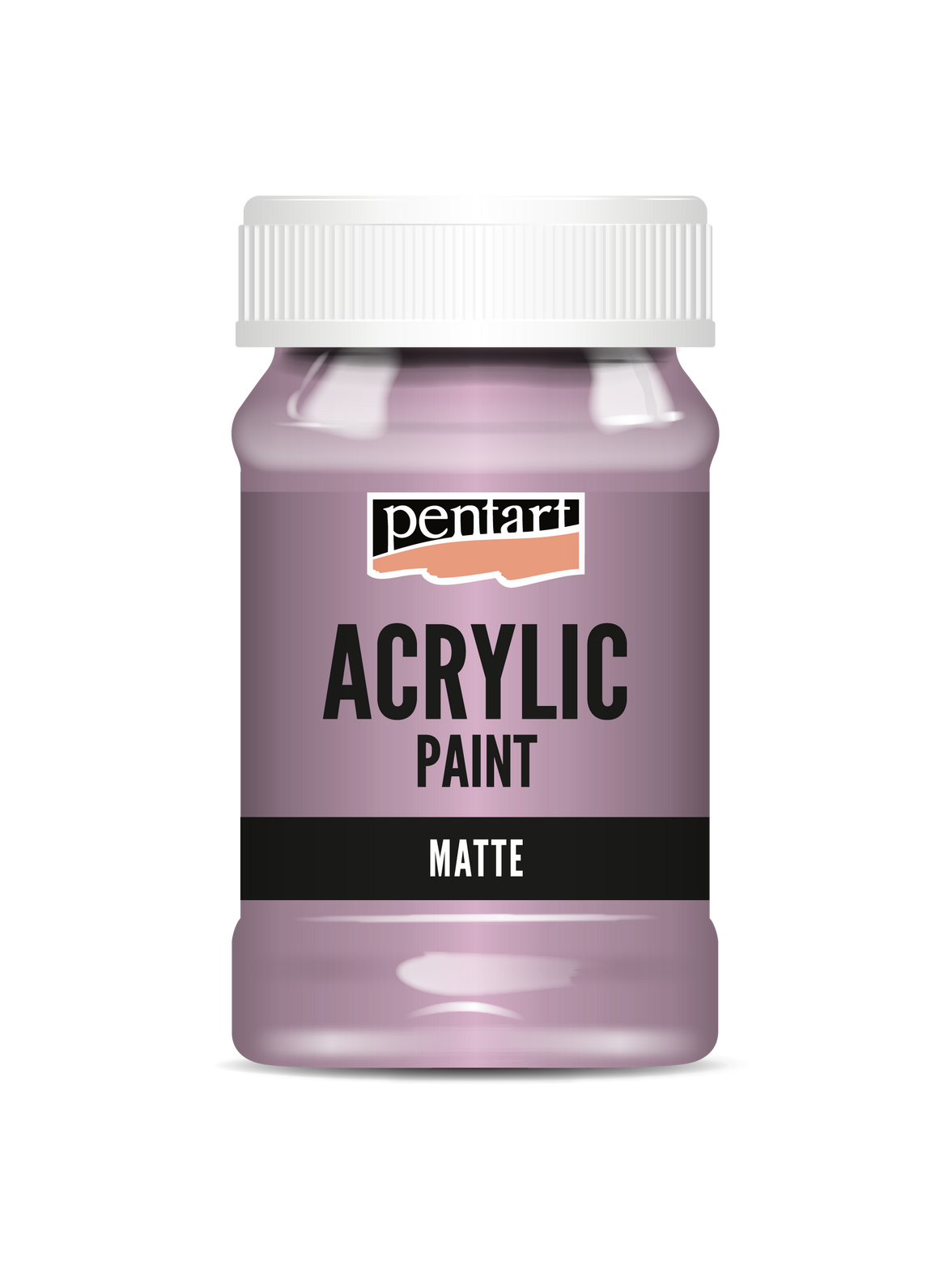 Acrylic paint matte