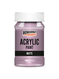 Acrylic paint matte
