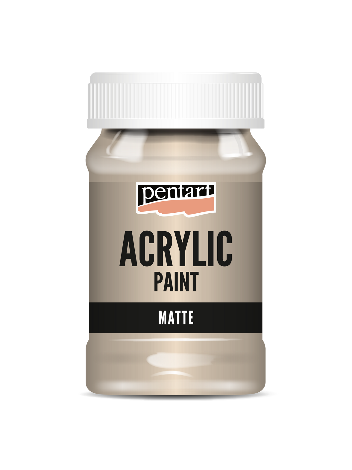Acrylic paint matte