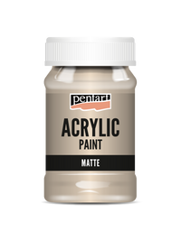 Acrylic paint matte