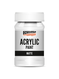 Acrylic paint matte