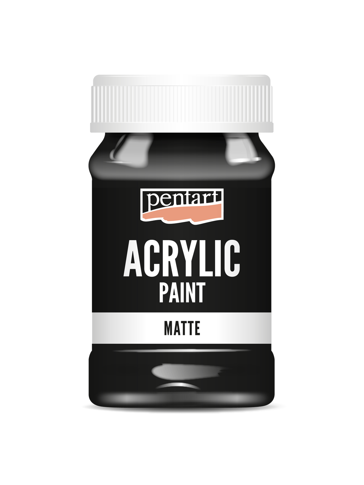 Acrylic paint matte