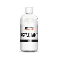 Acrylic paint matte