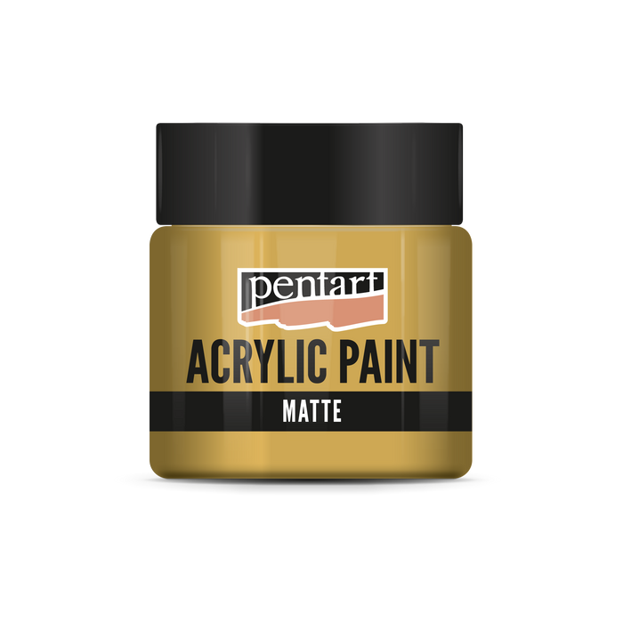 Acrylic paint matte